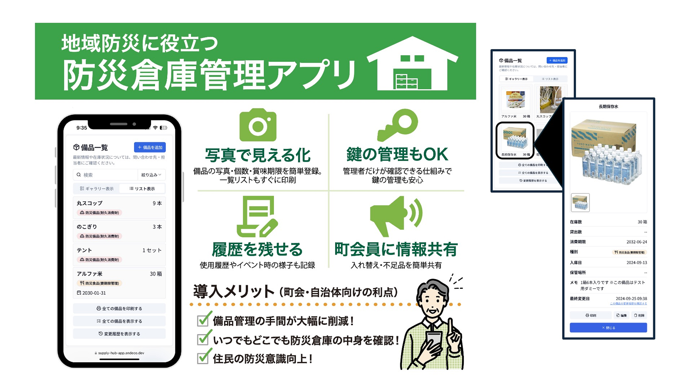 3.4 防災倉庫DXの実証１
