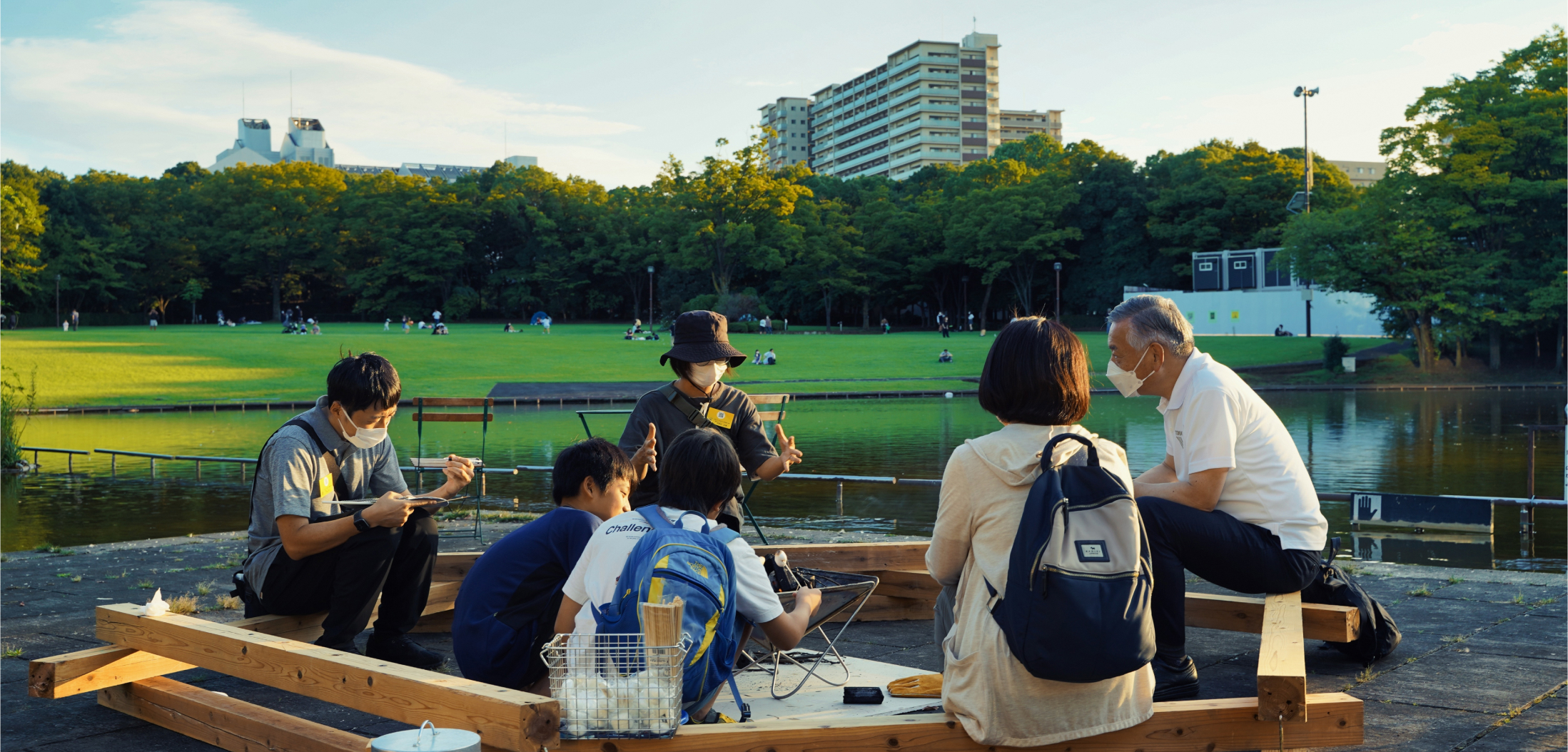 将来のまちのシーン(パース)
