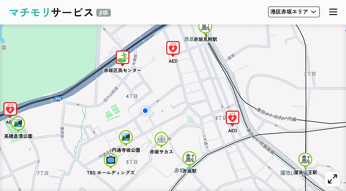 港区（赤坂）